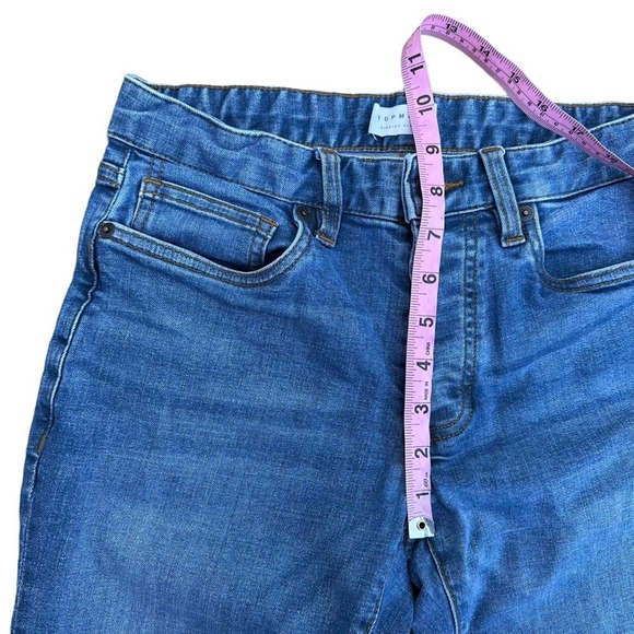 Topman Jeans Mens Stretch Slim Mid Rise Soft Pockets 28/30 - Picture 6 of 13